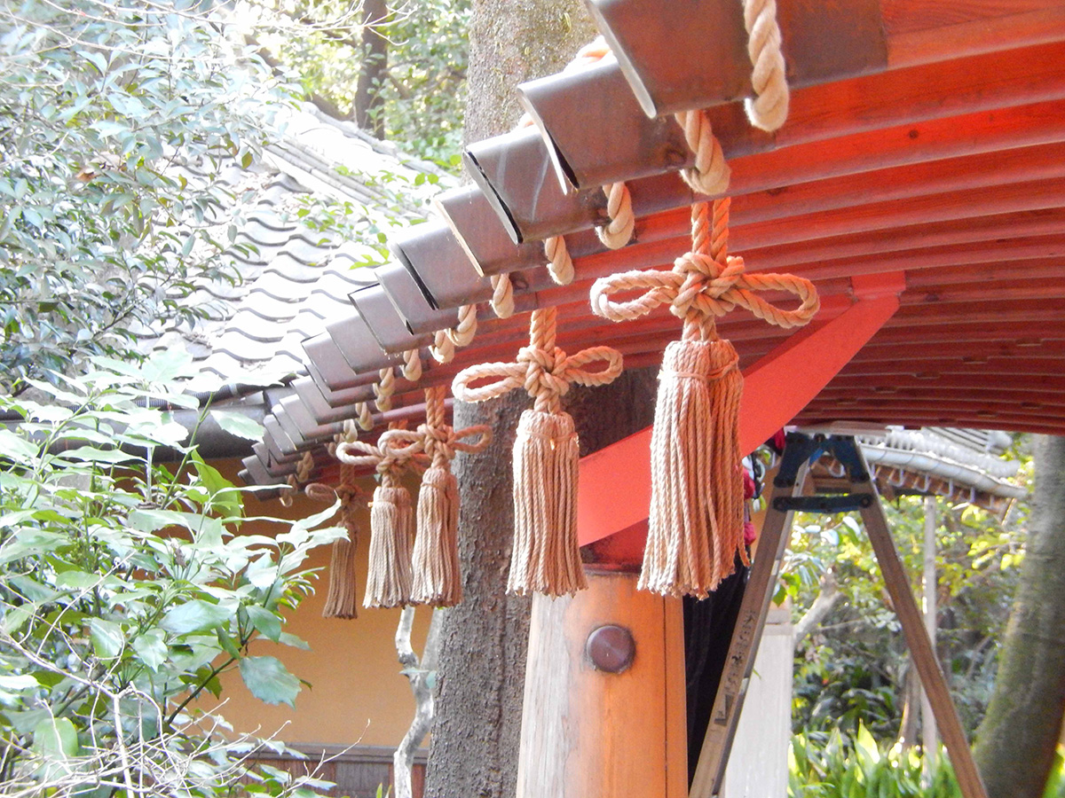 神社仏閣用房紐