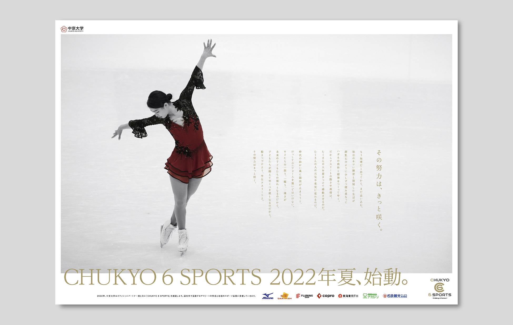 中京大学 CHUKYO 6 SPORTS コピーライト担当